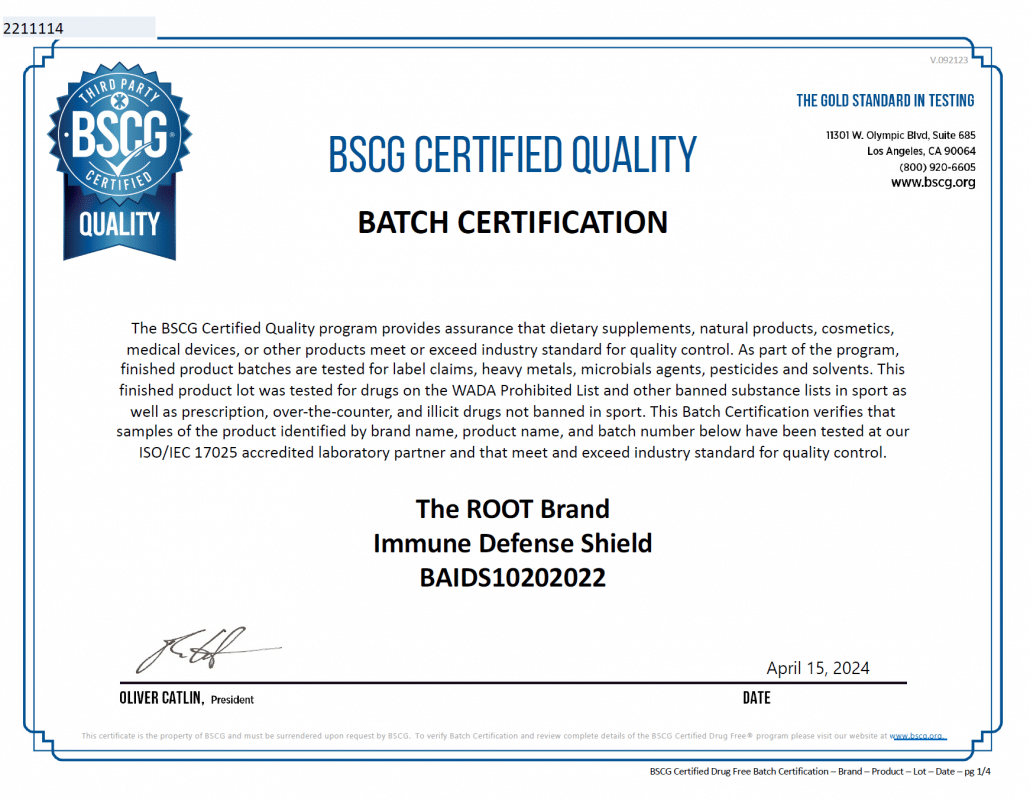 ROOT IMMUNE DEFENSE SHIELD