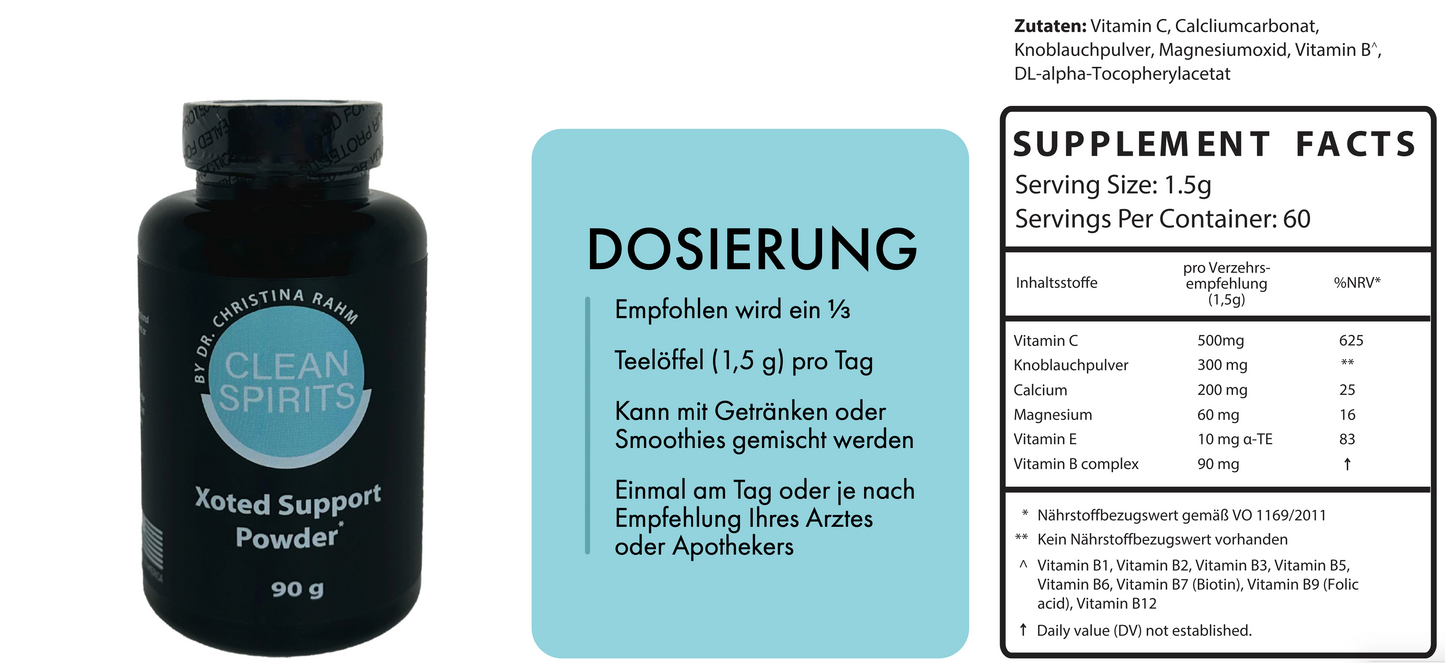 ROOT XOTED SUPPORT POWDER